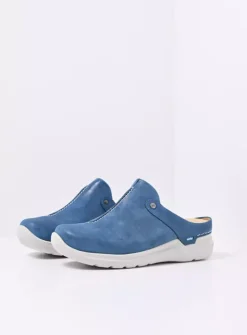 Holland DB - blauw effectleer