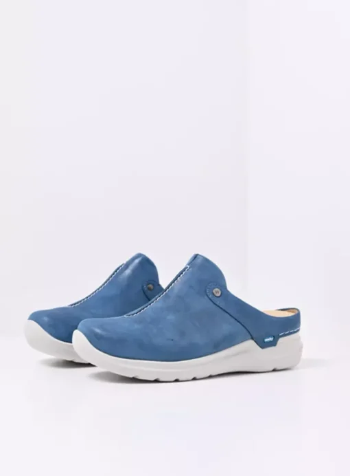 Holland DB - blauw effectleer