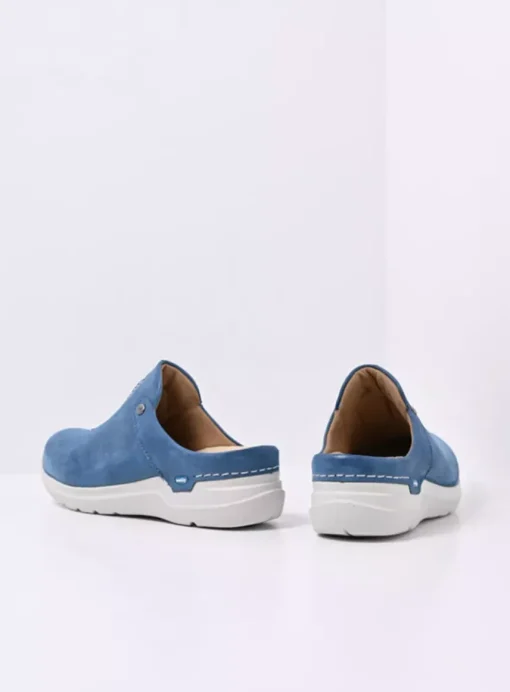 Holland DB - blauw effectleer