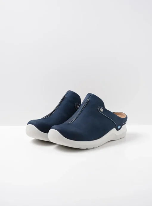 Holland DB - denim nubuck