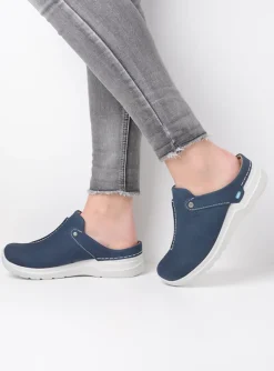 Holland DB - denim nubuck