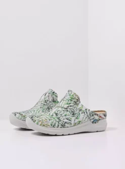 Holland DB - gebroken wit/groen nubuck