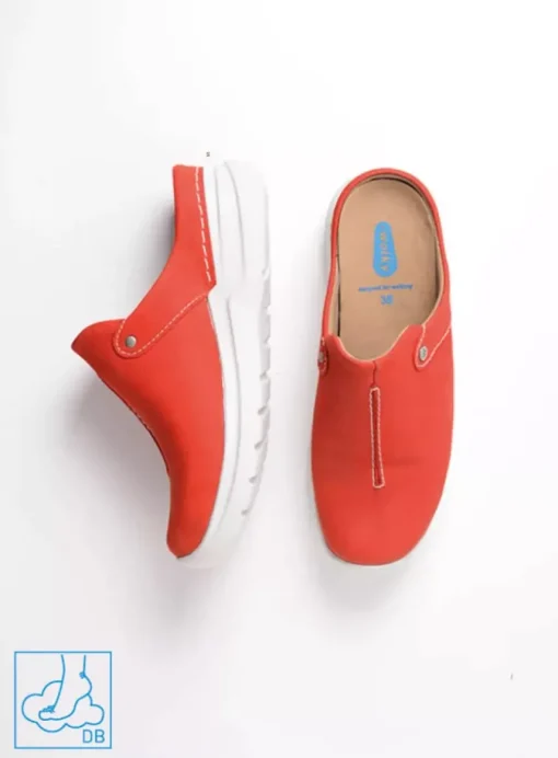 Holland DB - rood nubuck