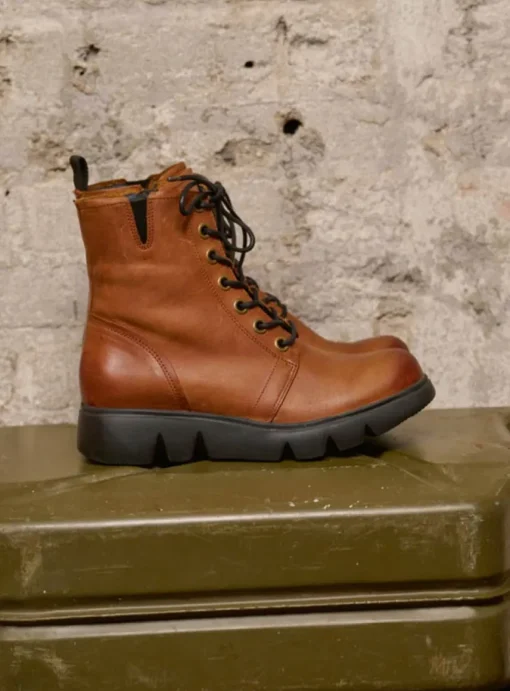 Hope XW - cognac leer