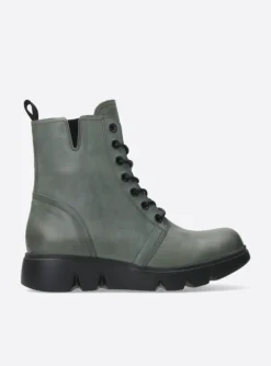 Hope XW - grijs groen leer