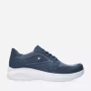 Impact S2F - denim combi stretch leer