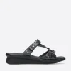 Isa - antraciet crocolook lakleer