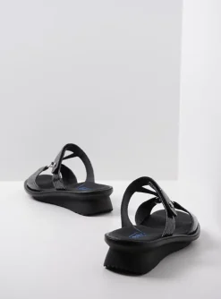 Isa - antraciet crocolook lakleer