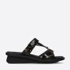 Isa - brons croco lakleer
