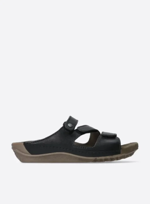 Jasper - zwart leer
