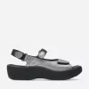 Jewel - grijs metallic nubuck