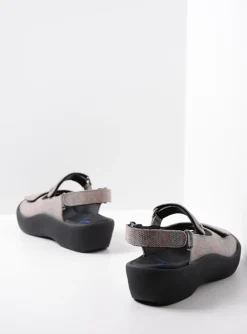 Jewel - taupe suede