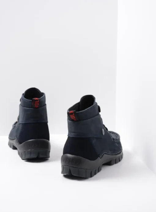 Jump - blauw nubuck