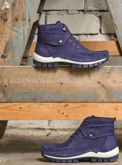 Jump - paars nubuck