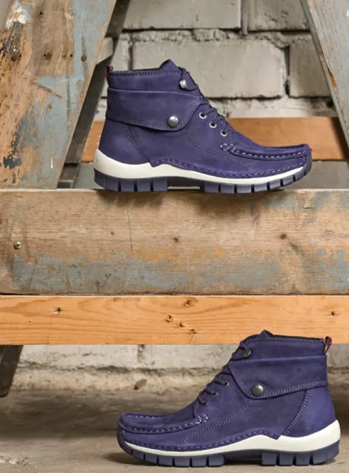 Jump - paars nubuck