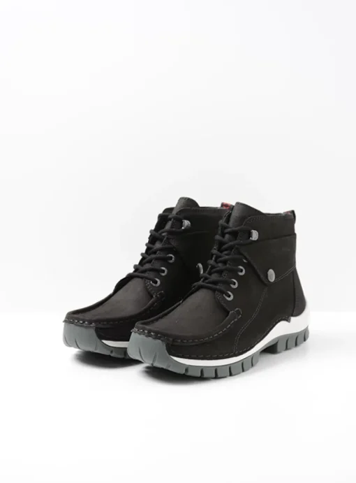 Jump - zwart grijsgroen nubuck