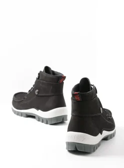 Jump - zwart grijsgroen nubuck