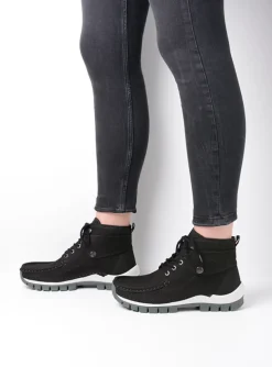 Jump - zwart grijsgroen nubuck