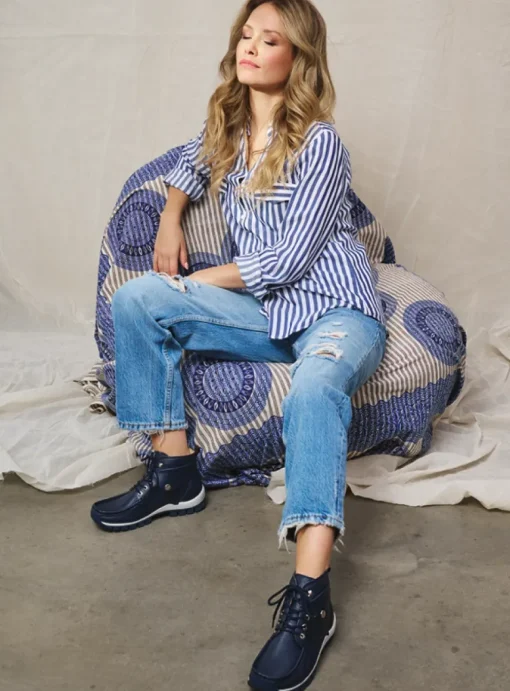 Jump Summer - denim leer