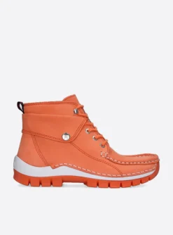 Jump Summer - oranje nubuck