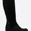 Longview - zwart suede