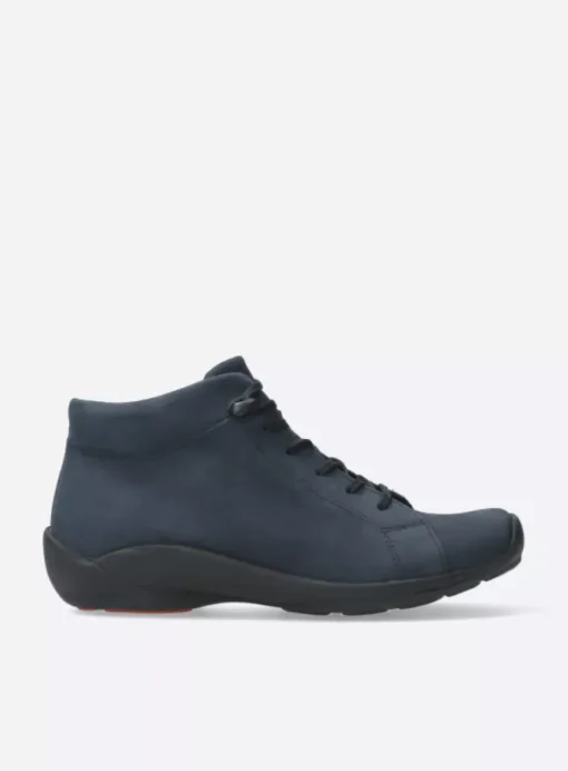 Louise - blauw nubuck