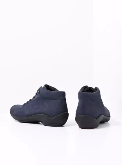 Louise - blauw nubuck
