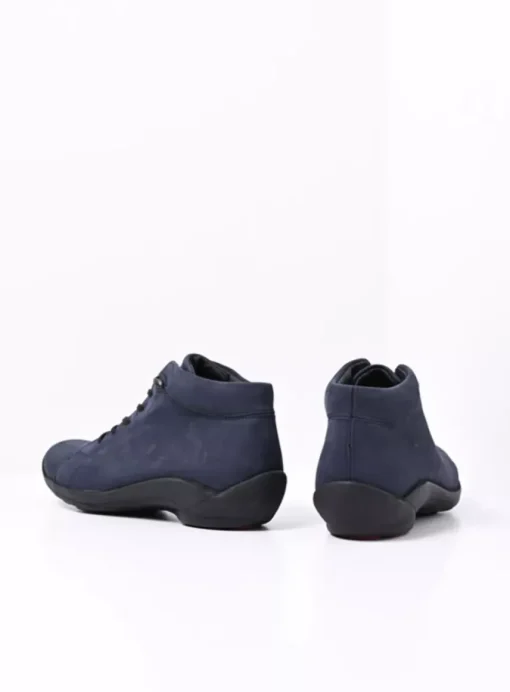 Louise - blauw nubuck