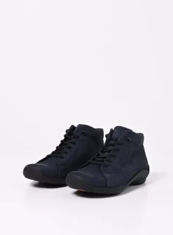 Louise - blauw nubuck