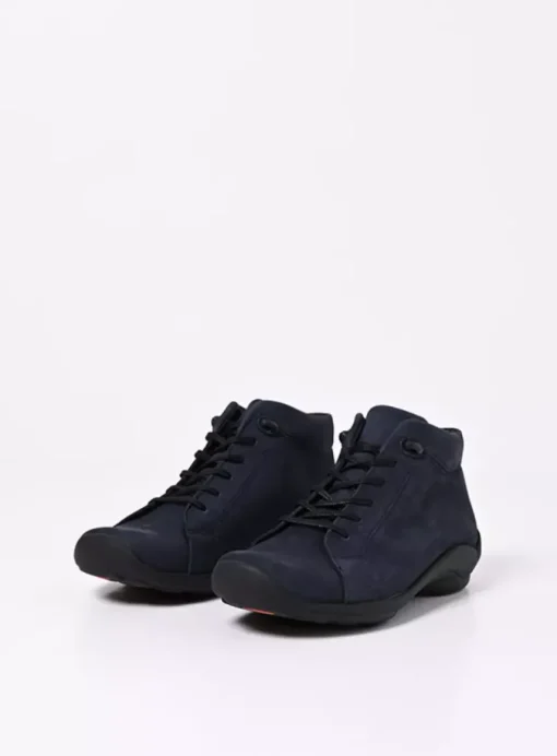 Louise - blauw nubuck