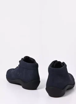 Louise - blauw nubuck