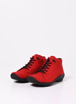Louise - donkerrood nubuck
