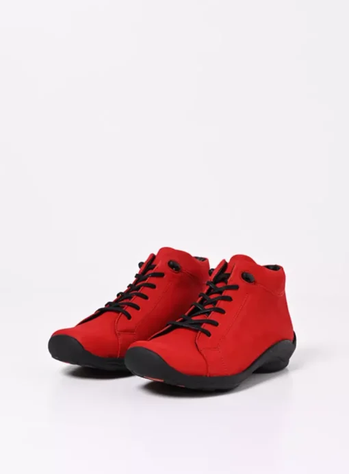 Louise - donkerrood nubuck
