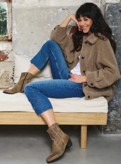 Lubbock - taupe suede