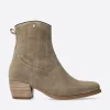 Lubbock HV - taupe zomer suede