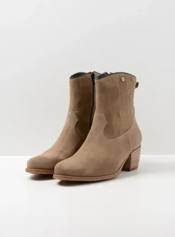 Lubbock HV - taupe zomer suede