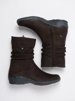 Luna - bruin nubuck