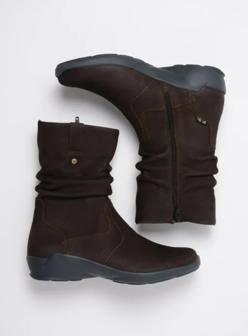 Luna - bruin nubuck