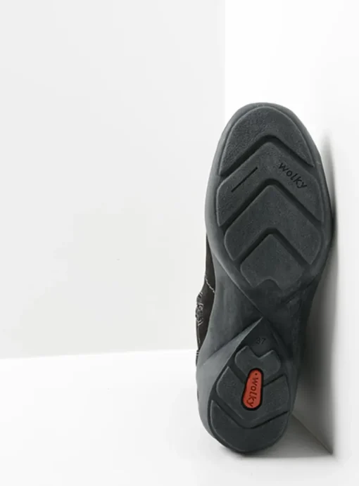 Luna - zwart nubuck