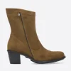 Mallow - donker taupe suede