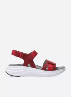 Miku - rood nubuck