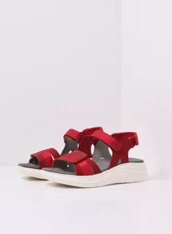 Miku - rood nubuck
