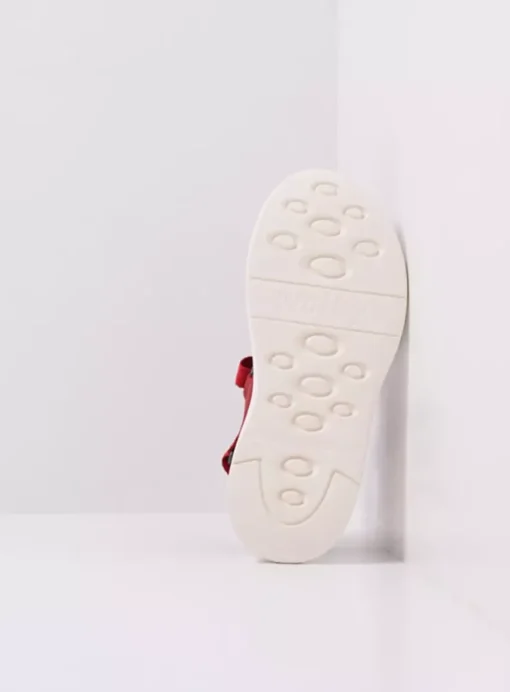 Miku - rood nubuck
