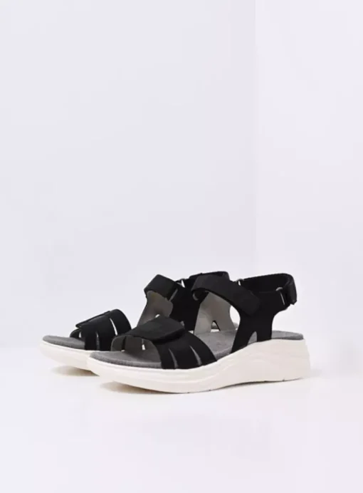 Miku - zwart nubuck