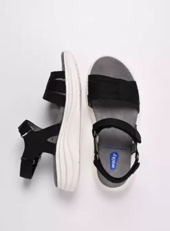 Miku - zwart nubuck