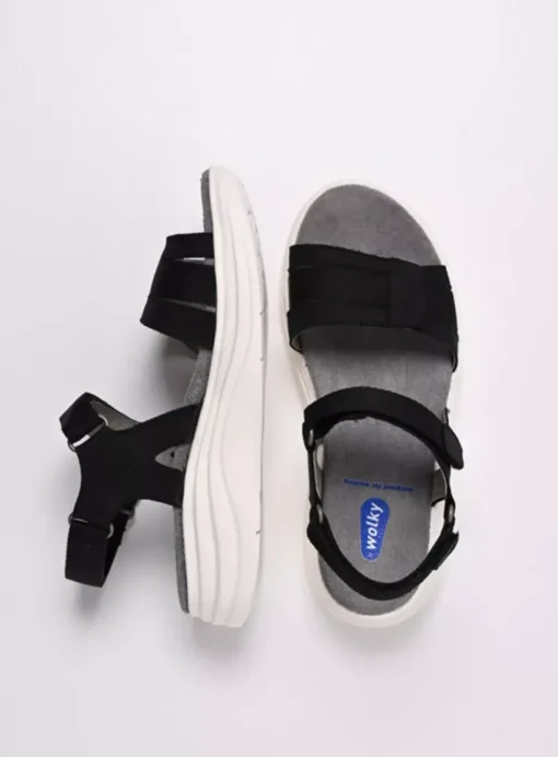 Miku - zwart nubuck
