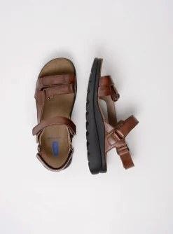 Mile - cognac leer
