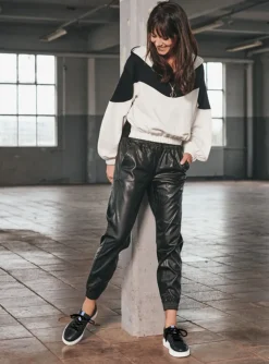 Move it - zwart leer
