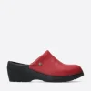 Multi Clog - rood leer