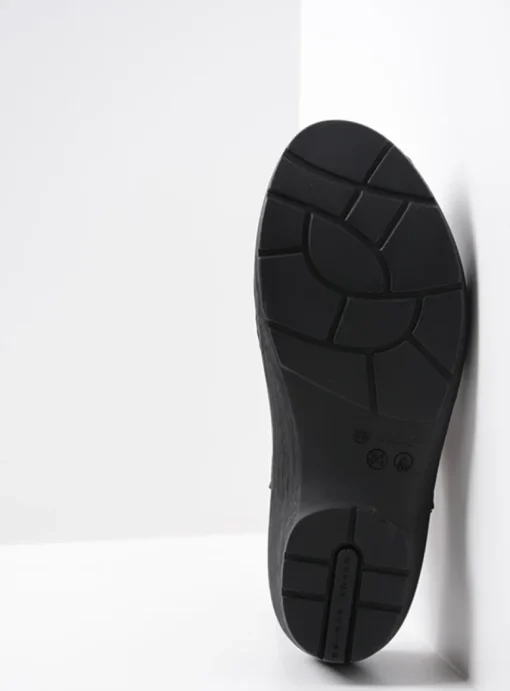 Multi Clog - zwart leer
